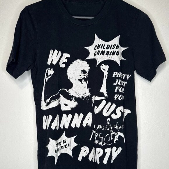 Childish Gambino This is America 2018 Tour Tee NWOT XL Unisex - Picture 1 of 3